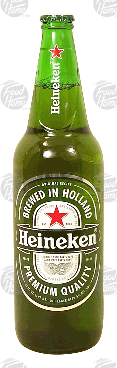 Heineken  lager beer brewed in Holland, 5% alc. by vol. Full-Size Picture